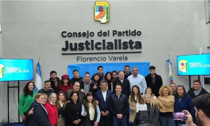 Los candidatos de Fuerza Patria para las elecciones legislativas 2025 en Florencio Varela